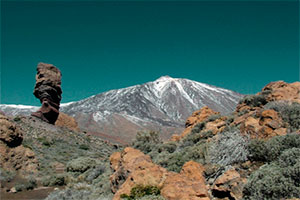Vista de El Teide, en el Parque Nacional de Las Cañadas